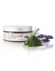 FRESH&NATURAL Cukrowy peeling do ciała z Algami 250g