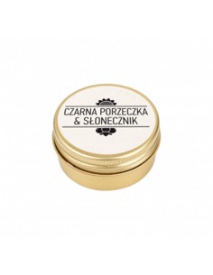 Czarna Porzeczka & Słonecznik Masełko do ust 15ml