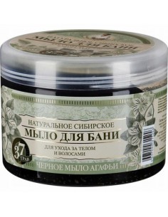 AGAFII mydło ziołowe CZARNE 500ml