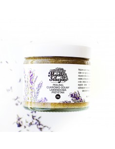 peeling cukrowo-solny do ciała lawendowy